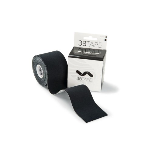 Kinesioteippi 3b 5cm x 5m musta, hinta 9,46€