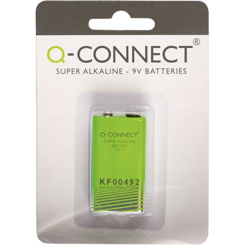 9V paristo 6LR61 Q-CONNECT, hinta 1,40€