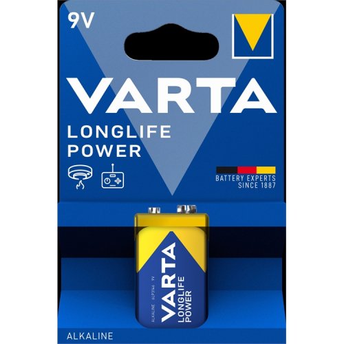9V paristo 6LR61 Varta Longlife Max Power, hinta 2,83€