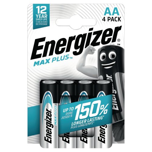 Aa Paristo Energizer max plus lr6 alkali 4kpl, hinta 3,83€