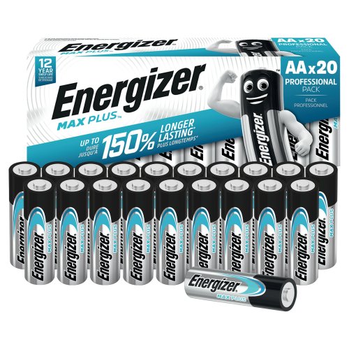 Aa Paristo Energizer max plus lr6 alkali 20kpl, hinta 15,94€