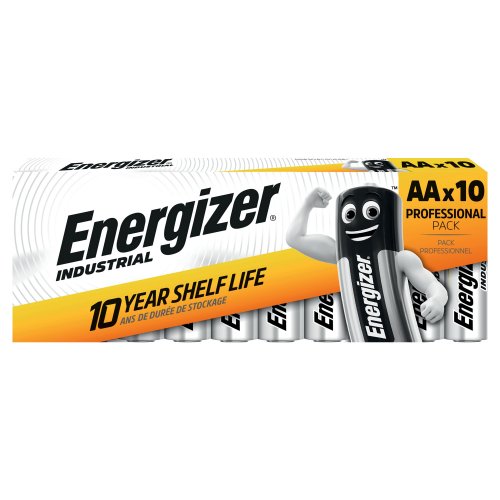 Aa Paristo Energizer industrial lr6 alkali 10kpl, hinta 4,05€