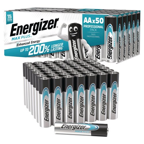 Aa Paristo Energizer max plus lr6 alkali 50kpl, hinta 44,95€