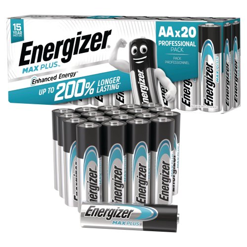 Aa Paristo Energizer max plus lr6 alkali 20kpl, hinta 16,27€