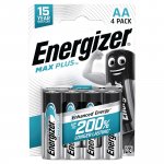 Aa Paristo Energizer max plus lr6 alkali 4kpl