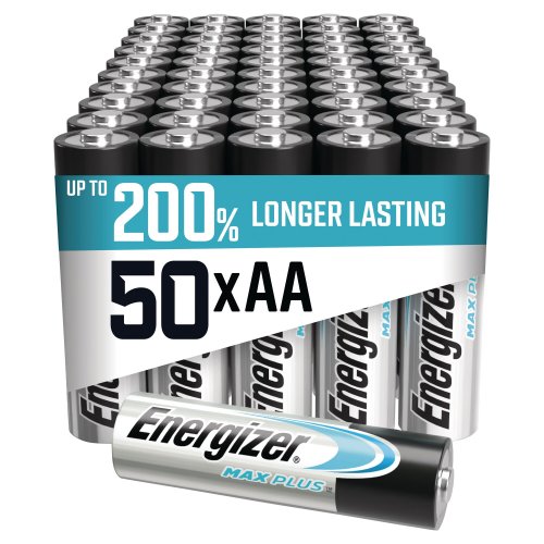 Aa Paristo Energizer max plus lr6 alkali 50kpl, hinta 44,95€