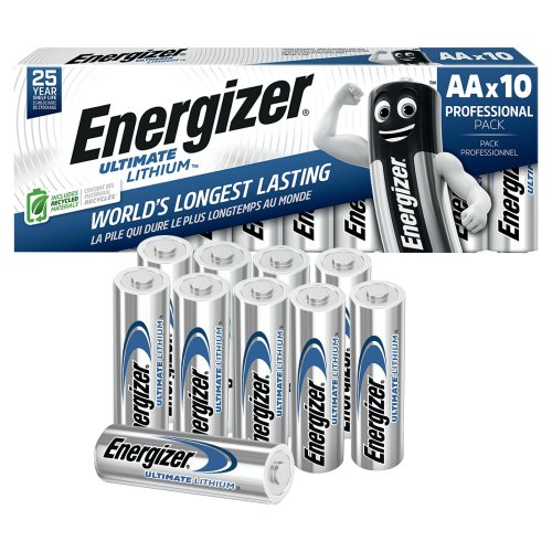 Aa Paristo Energizer ultimate lithium l91 10kpl, hinta 33,80€