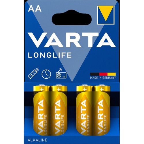 AA paristo LR6 Varta Longlife, hinta 2€