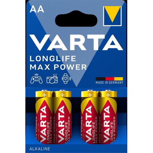 AA paristo LR6 Varta Longlife Max Power, hinta 3,43€