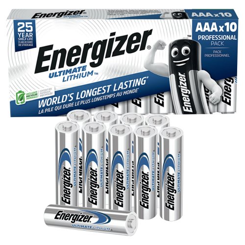 Aaa Paristo Energizer ultimate lithium lr3 10kpl, hinta 34,72€
