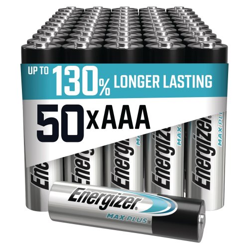Aaa Paristo Energizer max plus lr3 alkali 1 kpl=50 paristoa 50kpl, hinta 44,95€