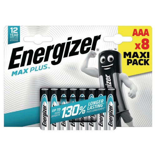Aaa Paristo Energizer max plus lr3 alkali 8kpl, hinta 7,80€