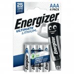 Aaa Paristo Energizer ultimate lithium lr3 4kpl
