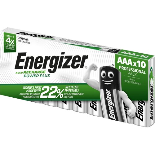 Paristot Energizer power plus ladattavat aaa hr3 10kpl, hinta 32,58€