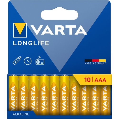 AAA paristo LR3 Varta Longlife, hinta 4,64€
