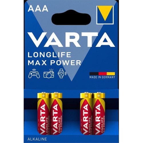 AAA paristo LR3 Varta Longlife Max Power, hinta 3,32€
