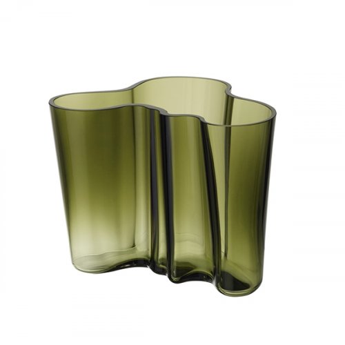 Aalto Maljakko Iittala 160mm sammaleen vihreä 2kpl, hinta 497,50€