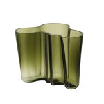 Aalto Maljakko Iittala 160mm sammaleen vihreä 2kpl