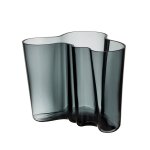 Aalto Maljakko Iittala 160mm tummanharmaa 2kpl