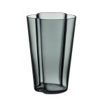 Aalto Maljakko Iittala 220mm tummanharmaa 2kpl