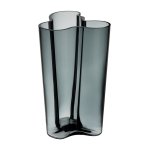 Aalto Maljakko Iittala 251mm tummanharmaa 2kpl