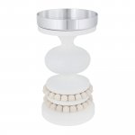 Aarikka keisarinna kynttilänjalka valkoinen