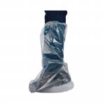 Abena saapassuoja 38cm pituus 50cm 50my ldpe kirkas 50kpl