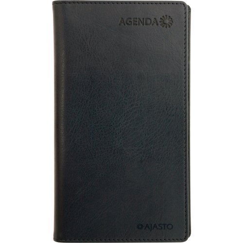 Ajasto agenda 2027 taskukalenteri musta 85 x 162mm, hinta 28,60€