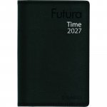 Ajasto futura time 2027 taskukalenteri musta 82 x 128 mm
