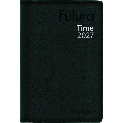 Ajasto futura time 2027 taskukalenteri musta 82 x 128 mm, hinta 64,87€