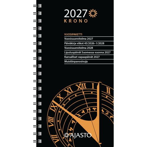 Vuosipaketti 2027 Ajasto krono 85 x 162 mm, hinta 23,85€