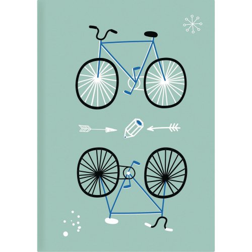 Ajasto muistikirja bike 2026 a5 148 x 210mm, hinta 6,63€