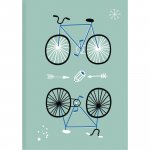 Ajasto muistikirja bike 2026 a5 148 x 210mm