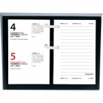 Ajasto pöytäpäivyrin alusta musta