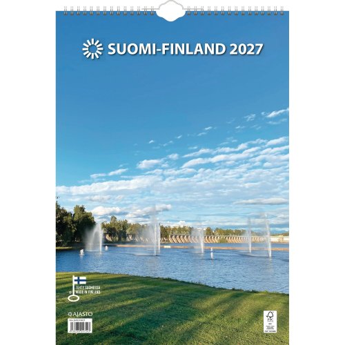 Seinäkalenteri 2027 Ajasto suomi 290 x 415mm, hinta 22,92€