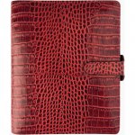 Ajasto timex space exclusive kalenterin kannet croco punainen nahka