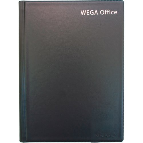 Pöytäkalenteri 2027 Ajasto wega office tummanharmaa 148 x 210mm, hinta 17,49€