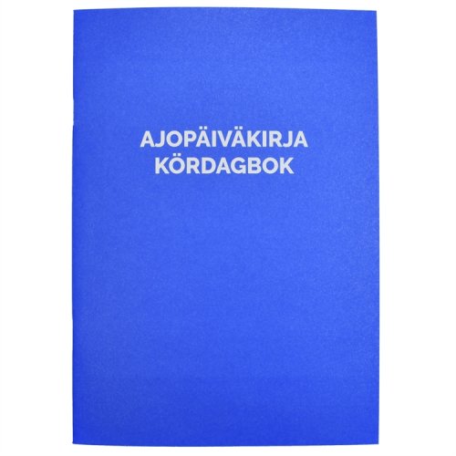 Ajopäiväkirja 187 A5/32 auton käyttöetu, hinta 1,91€
