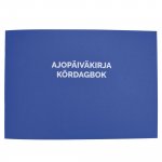 Ajopäiväkirja nidottu 186 a5l vaaka 32 sivua