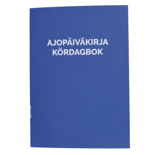 Ajopäiväkirja sidottu 184 a6a pysty 32 sivua, hinta 3,01€