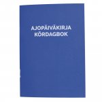 Ajopäiväkirja sidottu 184 a6a pysty 32 sivua