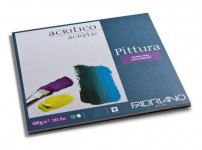 Akryyli- ja öljyvärimaalauspaperi Fabriano Pittura 50x70 cm