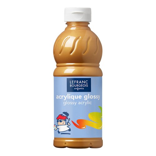 Akryyliväri Lefranc & Bourgeois kulta 500 ml, hinta 15,73€