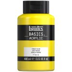 Akryyliväri Liquitex Basics peruskeltainen 400 ml