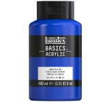 Akryyliväri Liquitex Basics koboltinsininen 400 ml