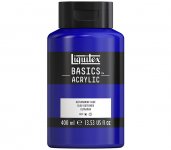 Akryyliväri Liquitex Basics ultramariininsininen 400 ml