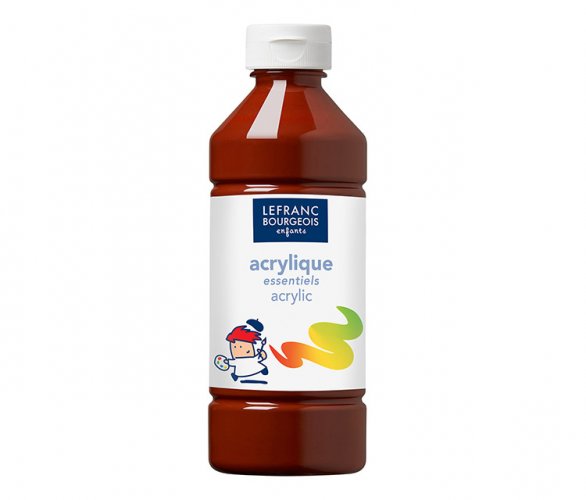 Akryyliväri Lefranc & Bourgeois ruskea 500 ml, hinta 7,76€