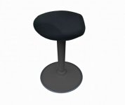 Aktiivituoli Stoo Triangle 57-86 cm musta