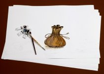 Akvarellipaperi Fabriano Studio Watercolor 50x70 cm 200G