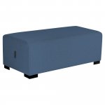 Alba hizia 2-istuttava rahi denim blue 122 x 62 x 46cm